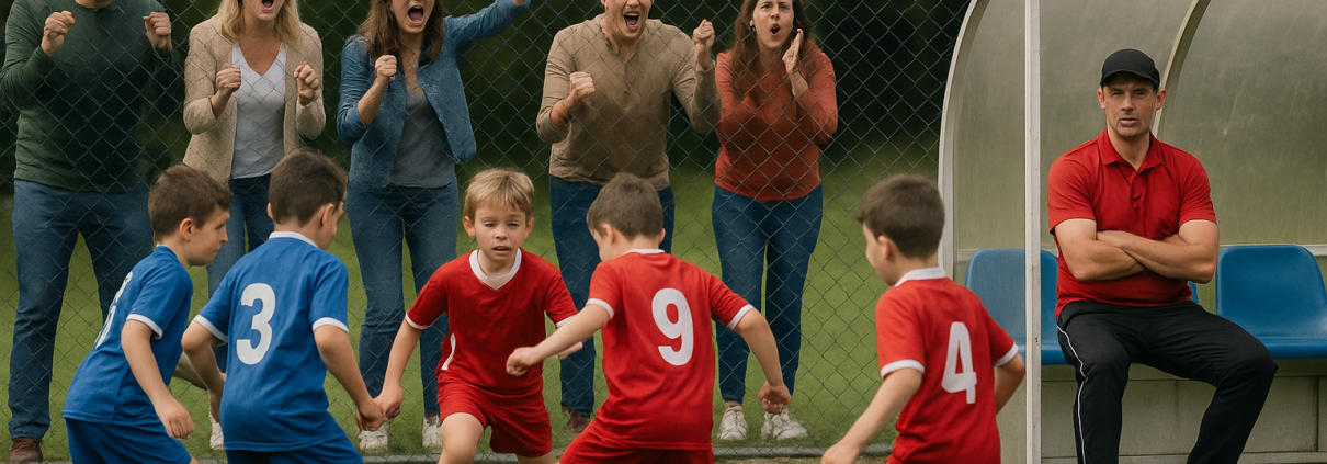 Partido de fútbol de benjamines