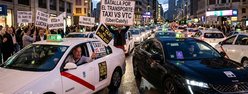 Taxis vs cabify